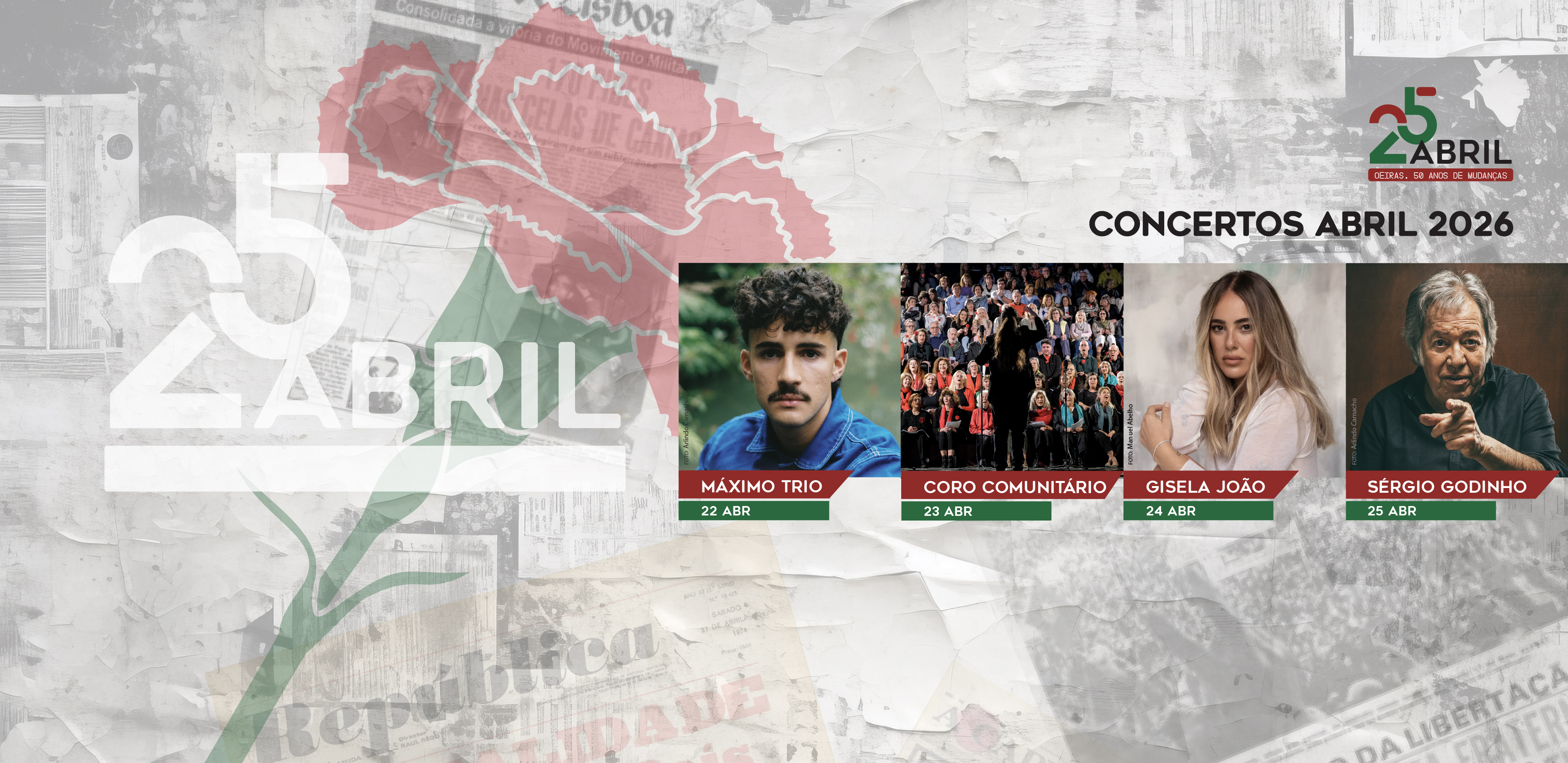 banner alusivo aos concertos 