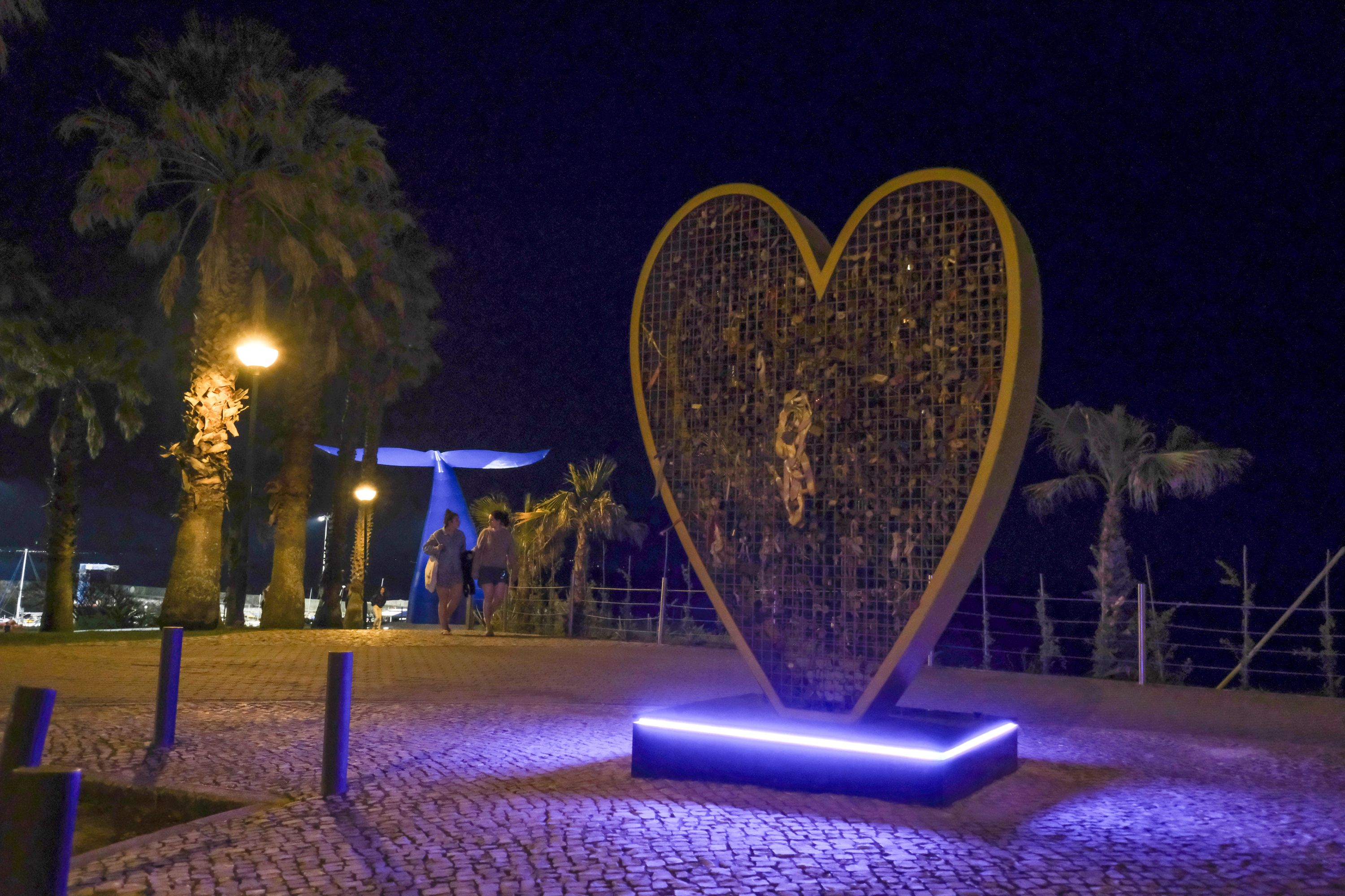 coração doa afetos iluminado