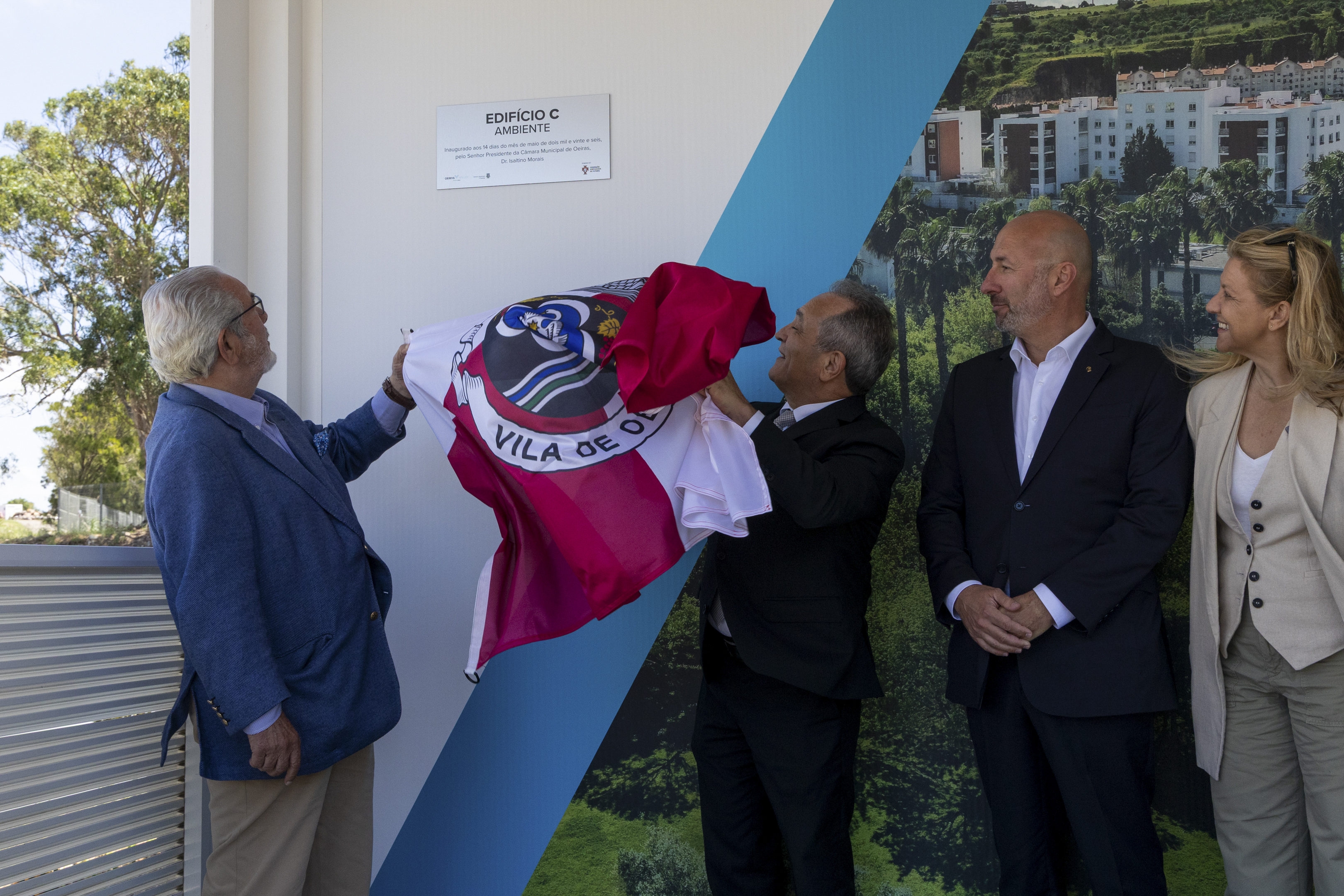 foto da inauguração
