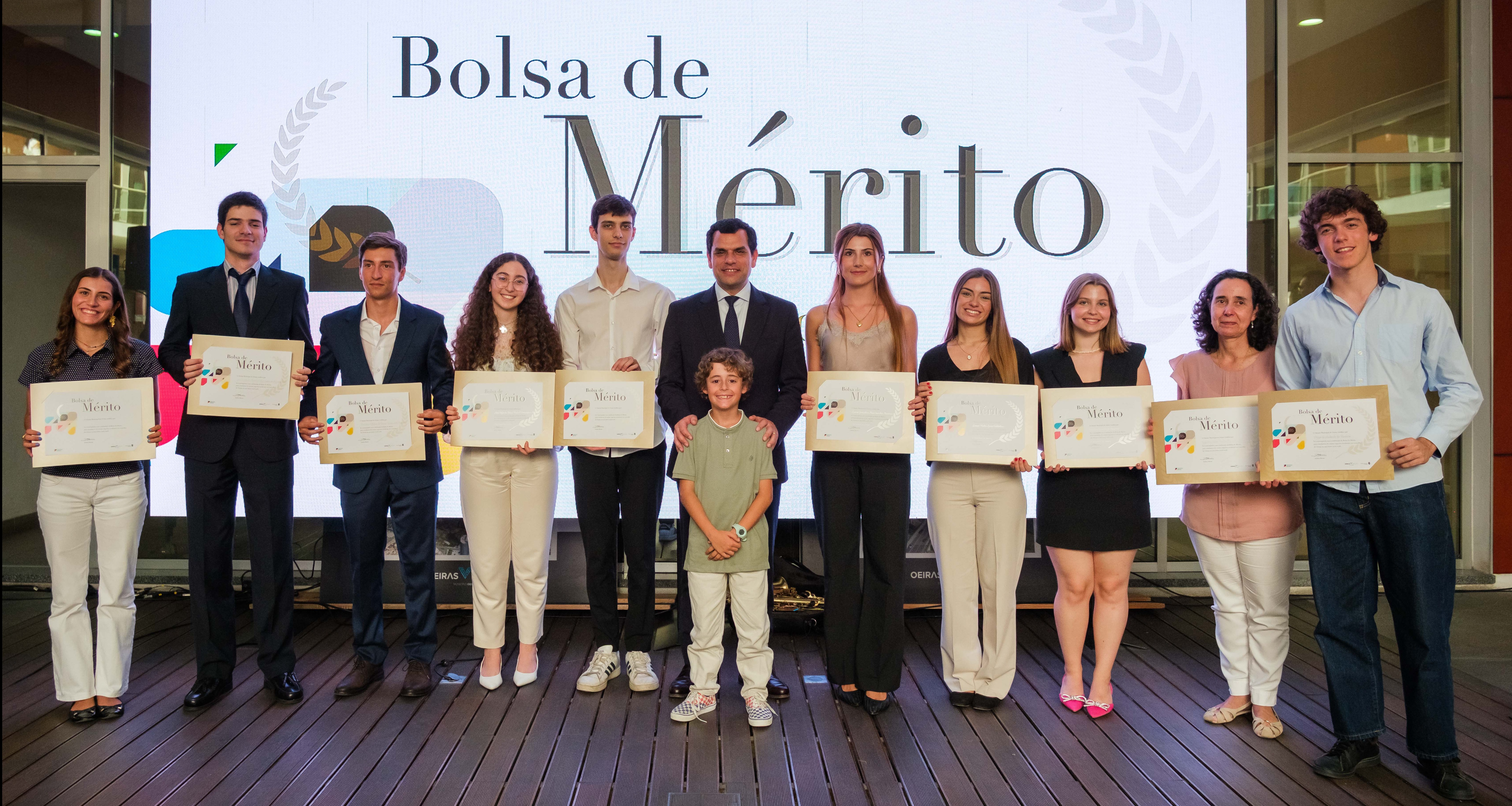 foto com os bolseiros