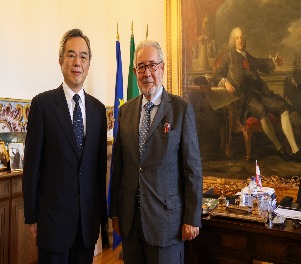 Visita oficial Embaixador do Japão Ota Makoto