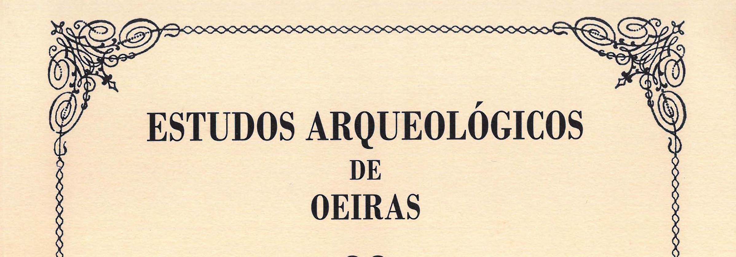 capa de Estudos Arqueológicos de Oeiras, 33