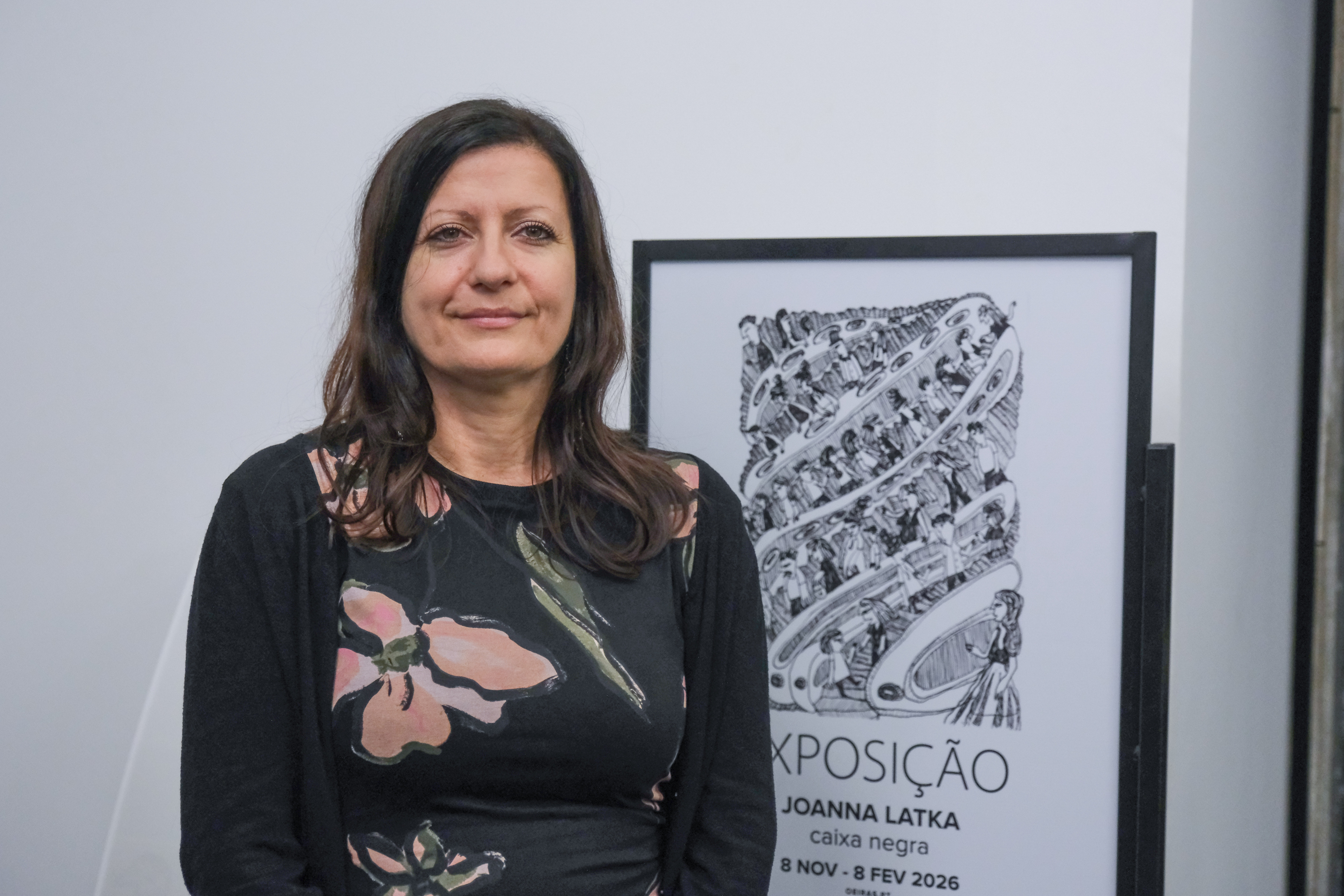 fotografia da autora da exposição Joanna Latka