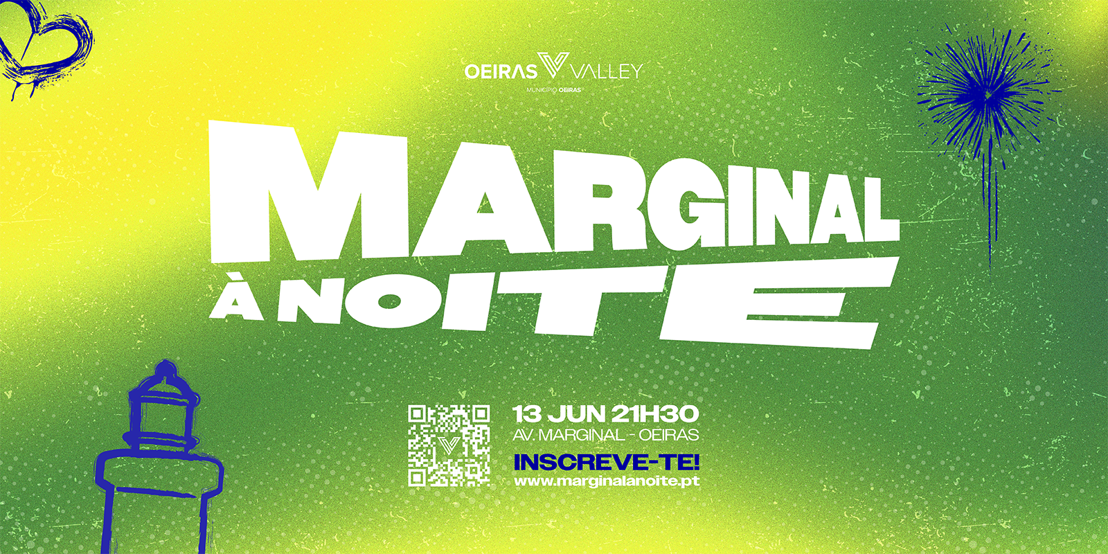 banner informativo do evento