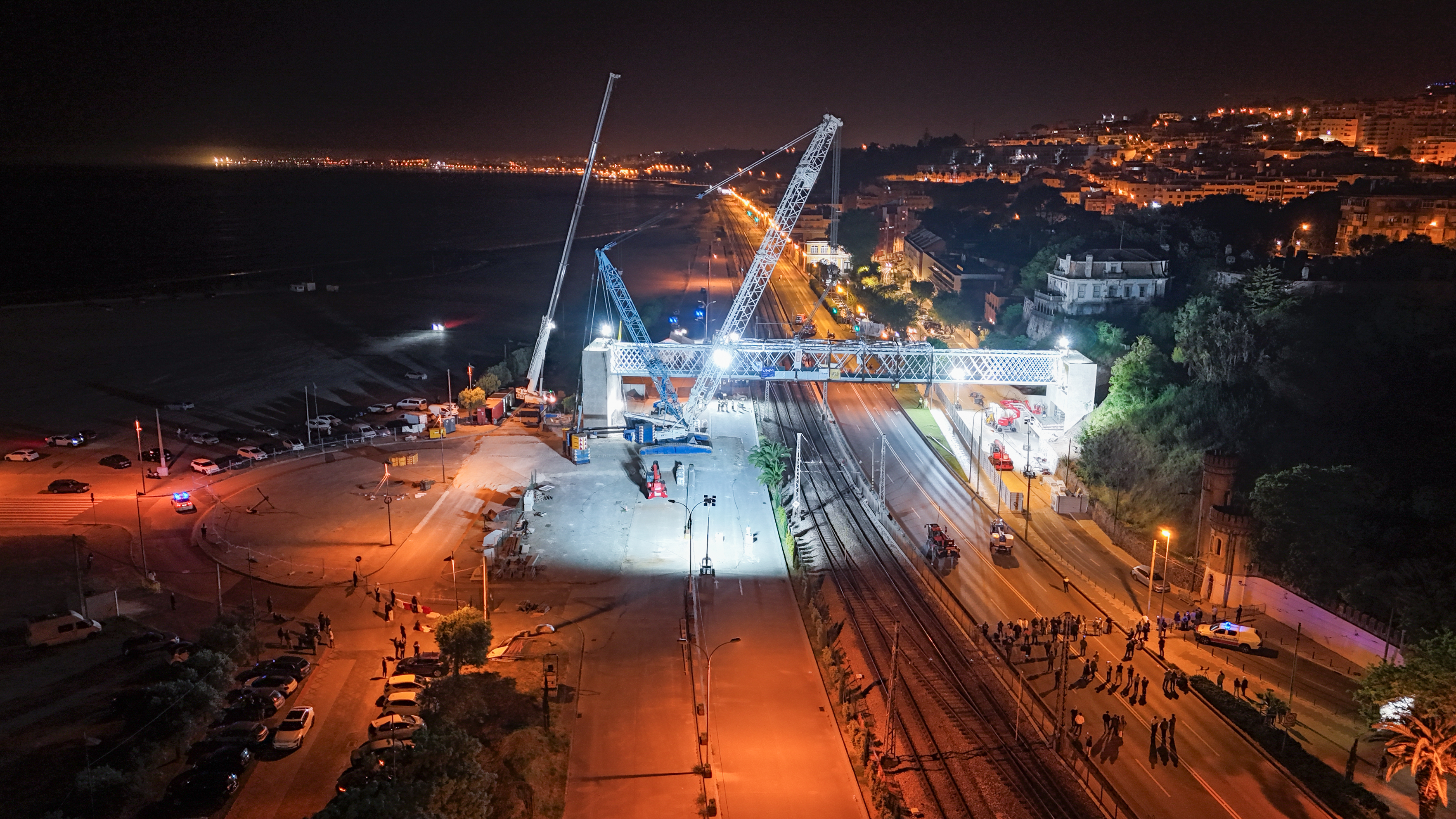 fotografia da Passagem Superior do Dafundo