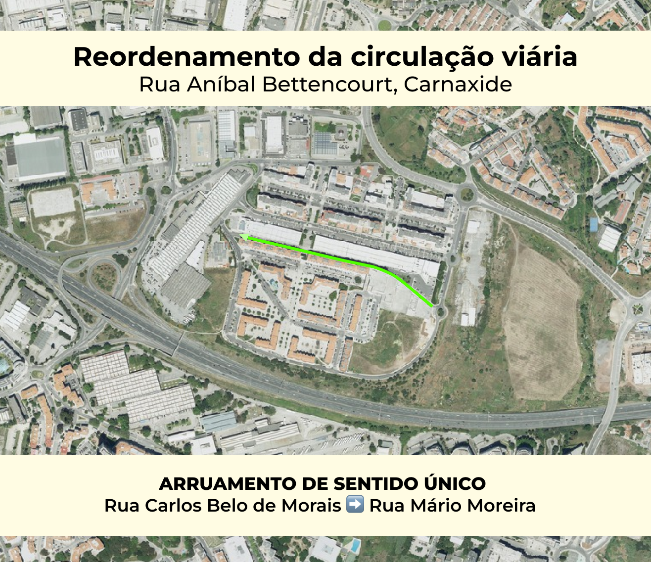Imagem google maps da Rua Aníbal Bettencourt