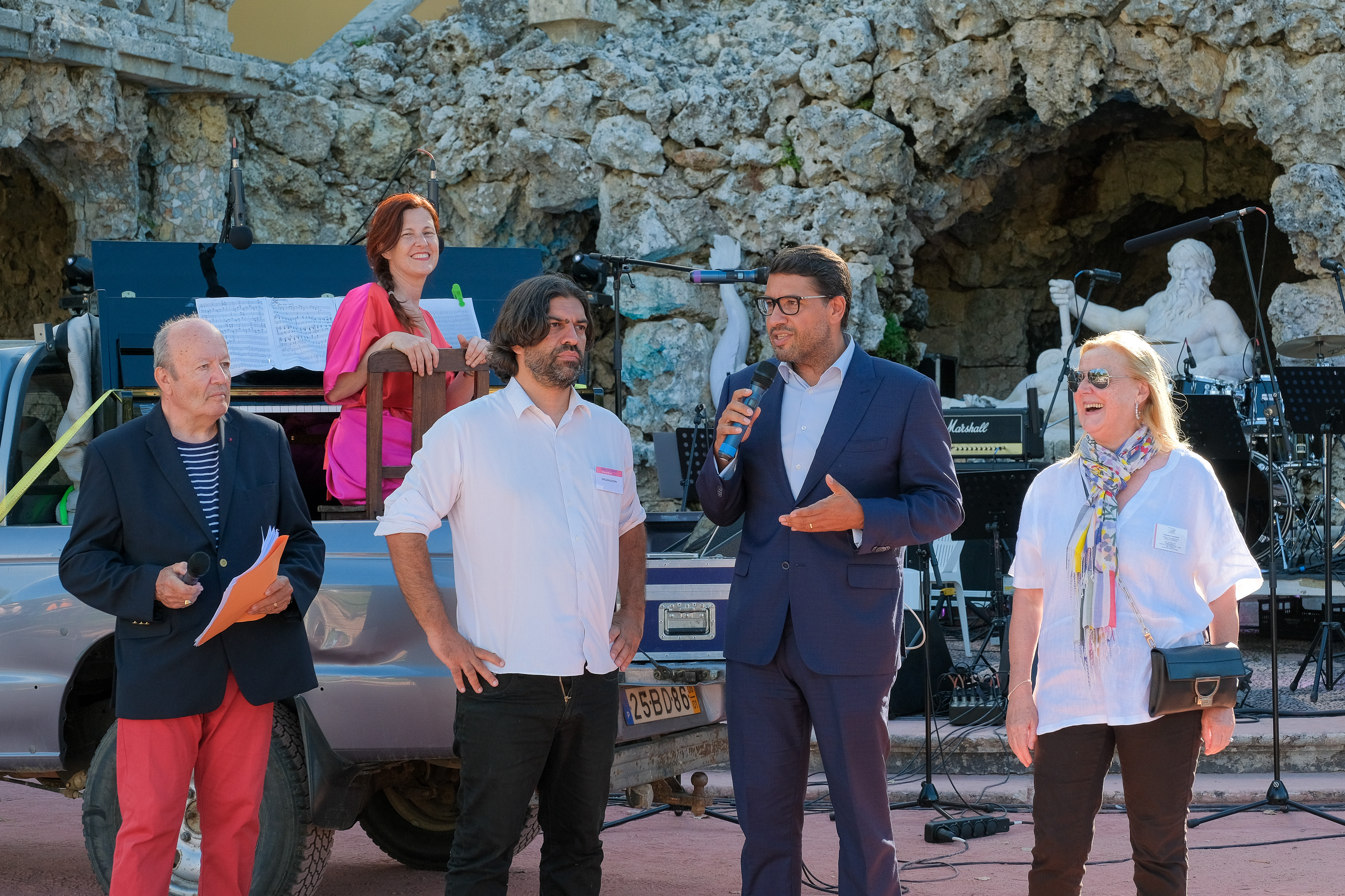 Vice-Presidente discursa na Festa da Música Francófona