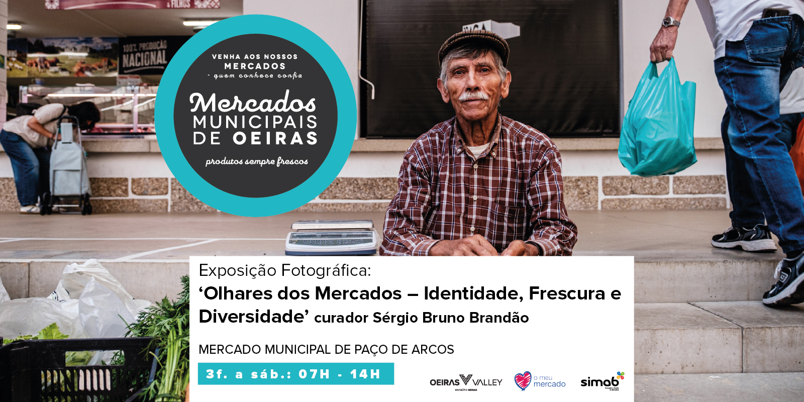 banner informativo do evento