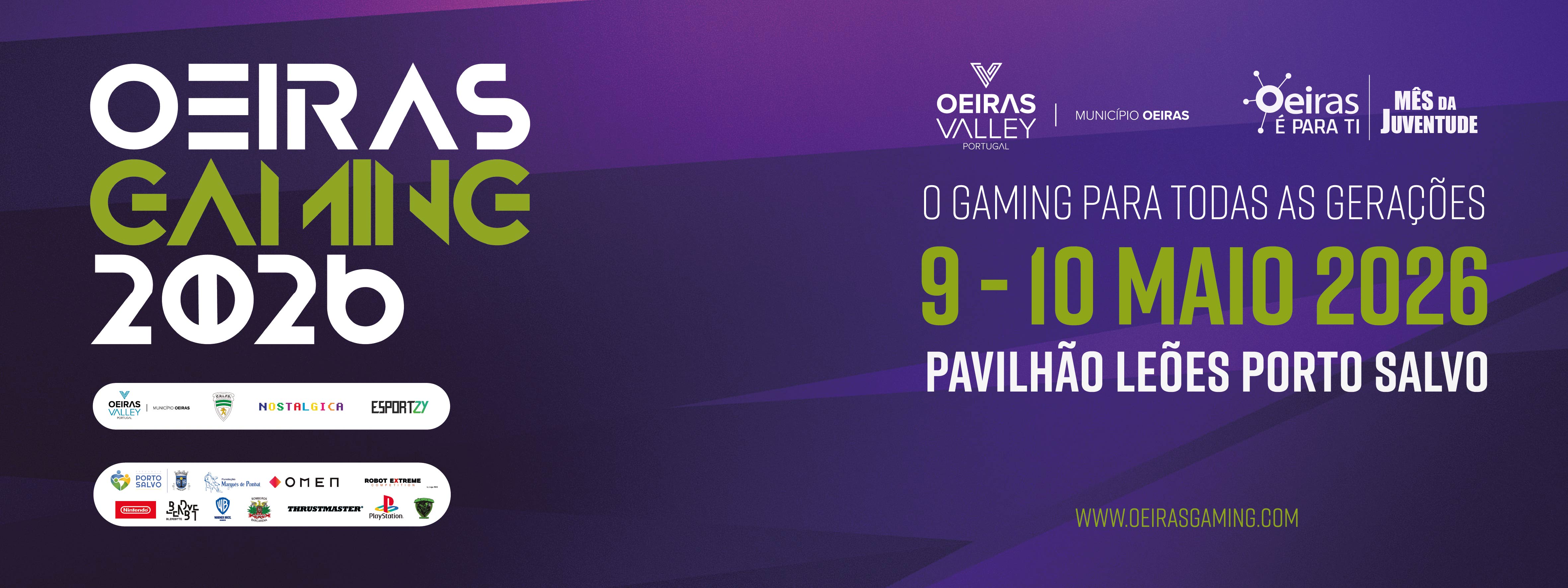 banner informativo do evento