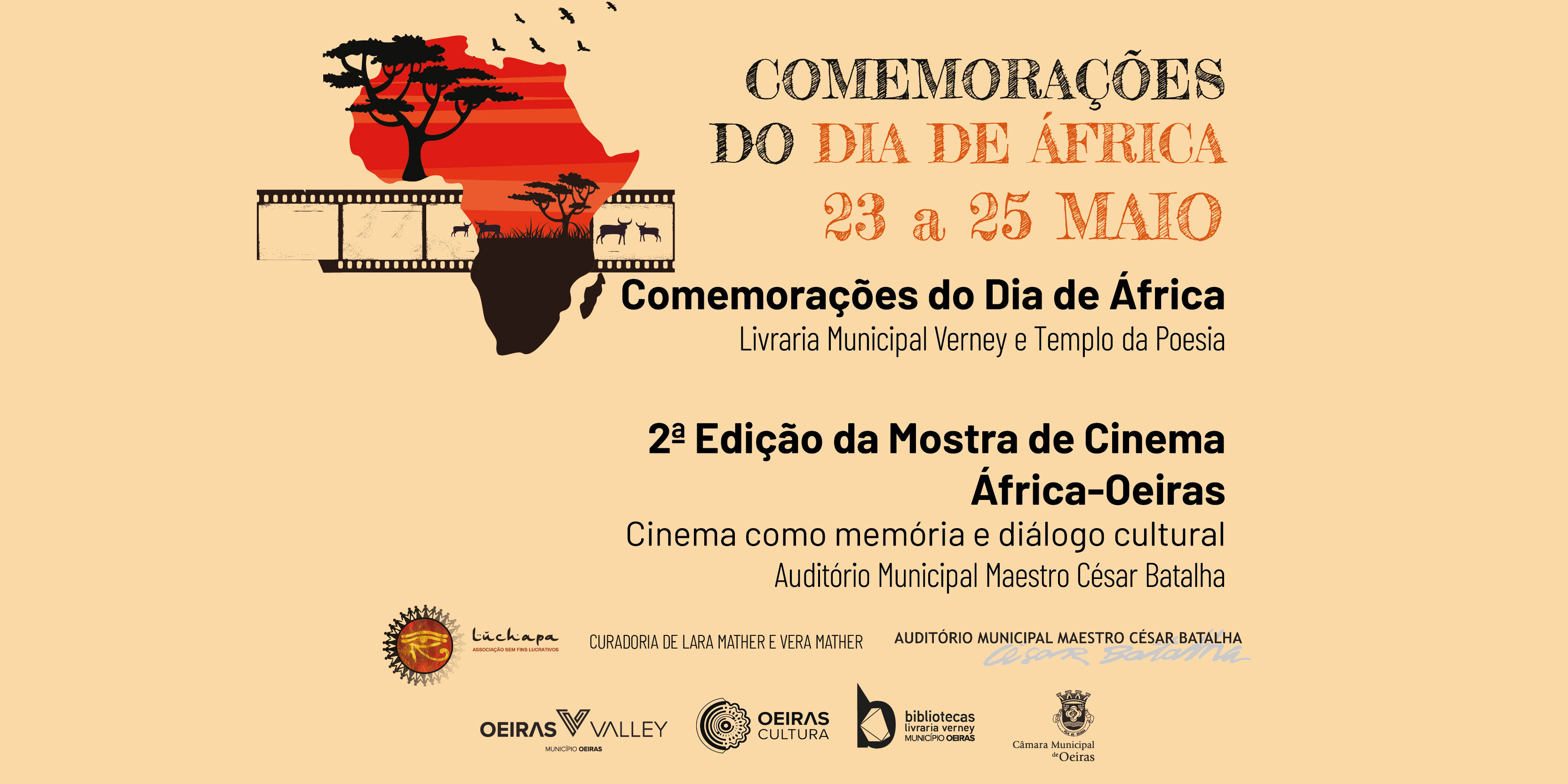 banner informativo do evento