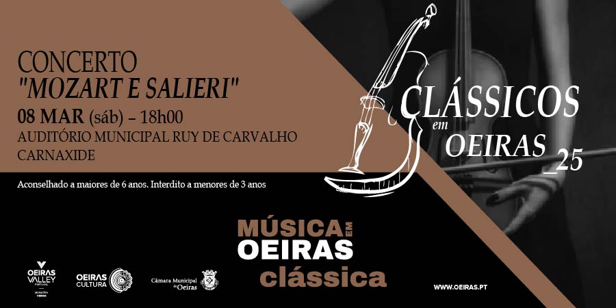Clássicos em Oeiras - Mozart e Salieri