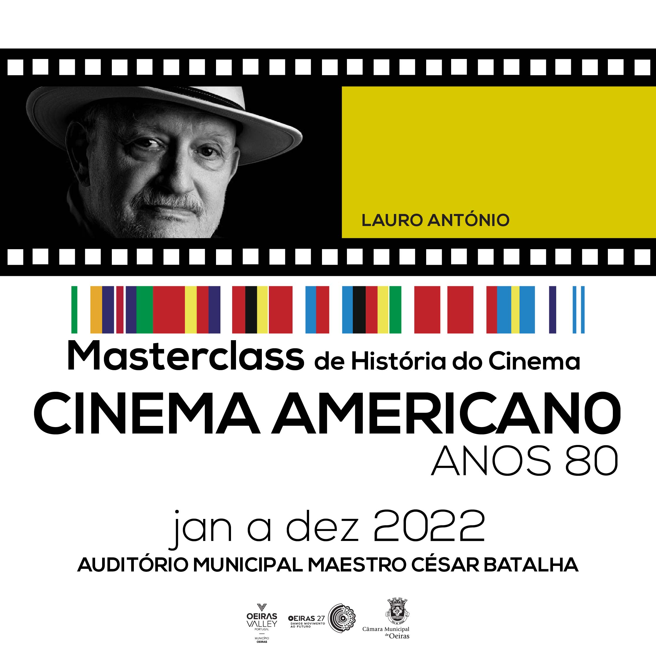 Masterclasses de História do Cinema Americano – Anos 80 – Janeiro/Fevereiro