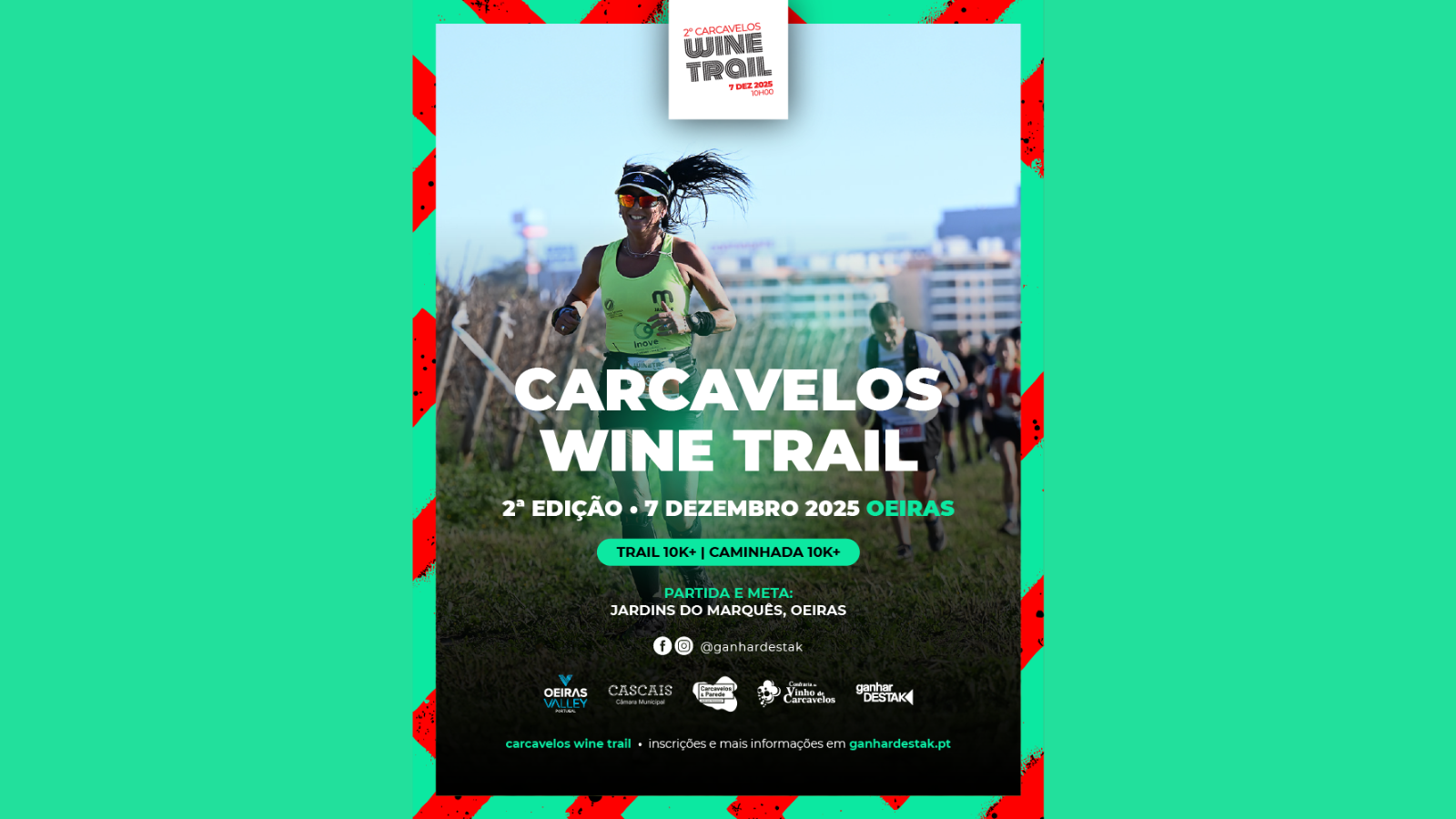 banner informativo do evento