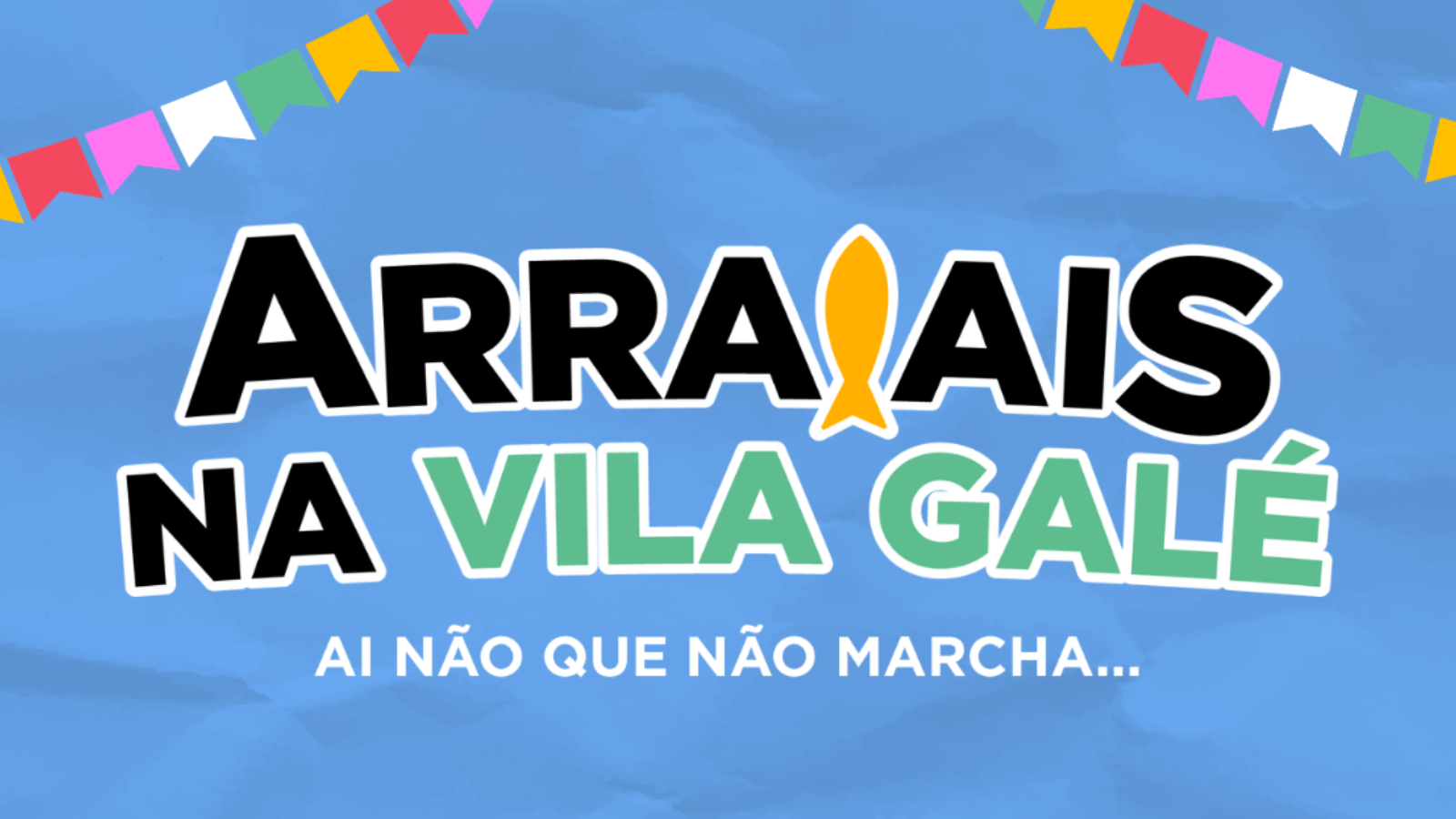 banner informativo do evento