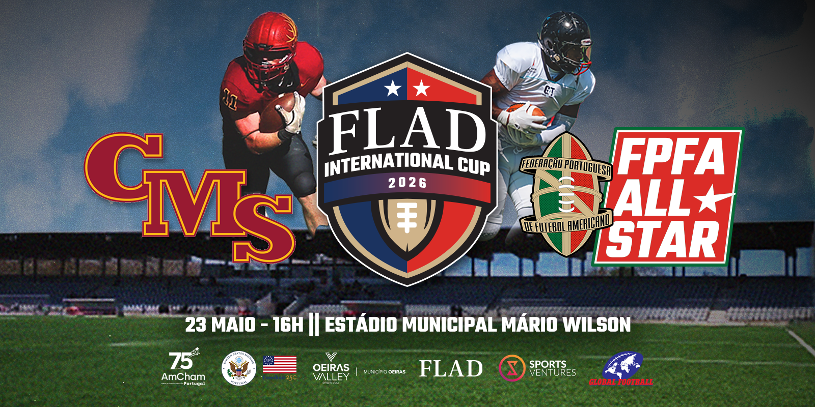 banner informativo do evento