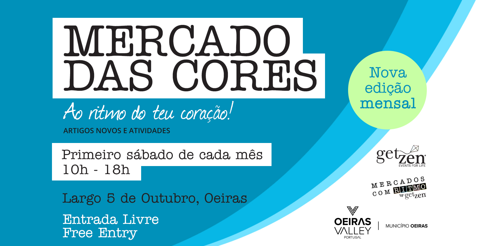 banner informativo do evento