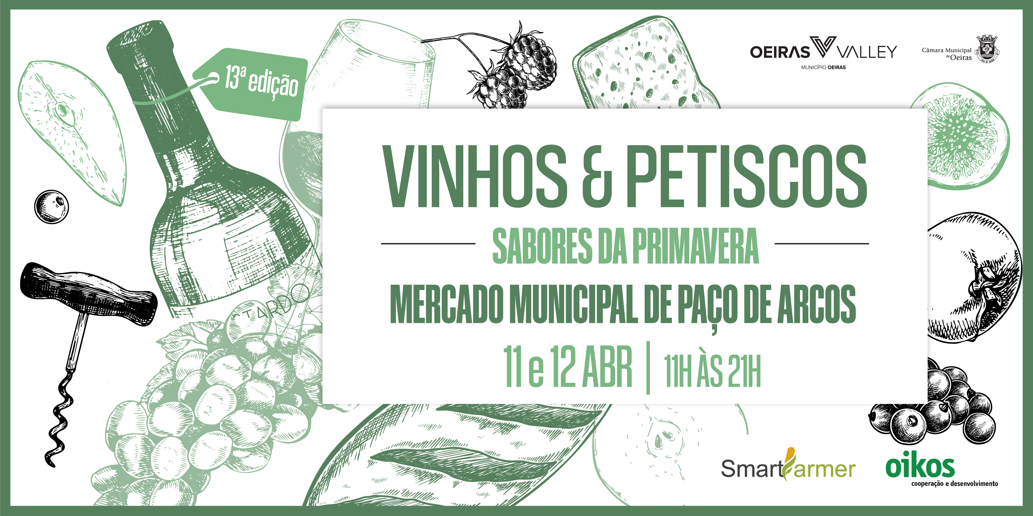 banner informativo do evento