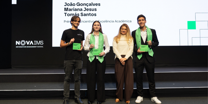 Alunos da NOVA IMS distinguidos com Prémio Oeiras Valley