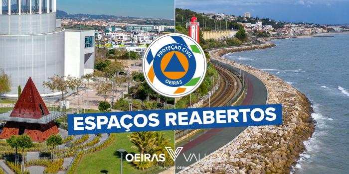 Reabertura de Jardins e Parques Municipais de Oeiras
