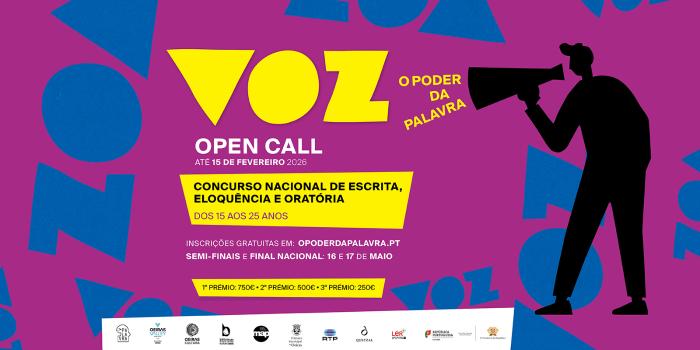 Concurso 'VOZ – O Poder da Palavra' | 6ª Edição