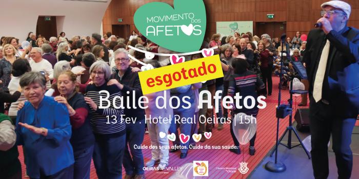 Baile dos Afetos dedica tarde de convívio aos seniores em Oeiras - Esgotado