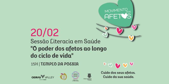 Sessão ‘Literacia em Saúde - O poder dos afetos ao longo do ciclo de vida’