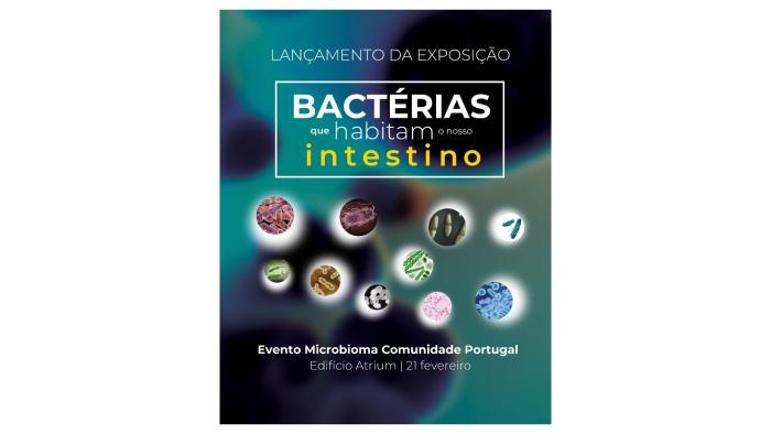 Exposição 'Bactérias que habitam o nosso intestino'