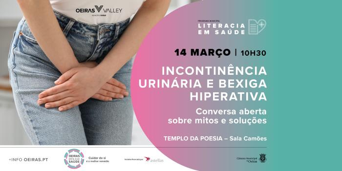 Literacia em Saúde - 'Incontinência Urinária e Bexiga hiperativa'