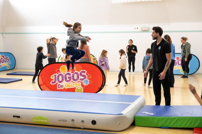 Jogos de Oeiras dinamizam atividade de ginástica na União Recreativa do Dafundo