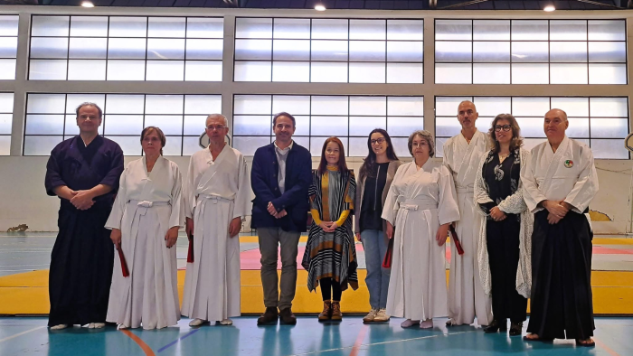 Aula aberta de Aikido para celebrar o Dia Internacional da Mulher