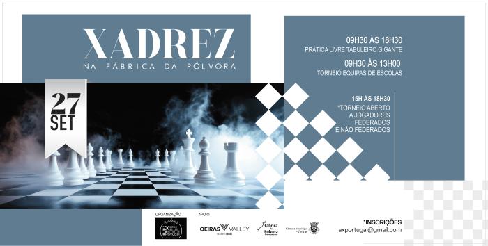 Xadrez na Fábrica da Pólvora | Setembro