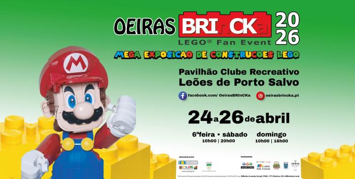 Oeiras Brincka 2026 – Mundo em LEGO®