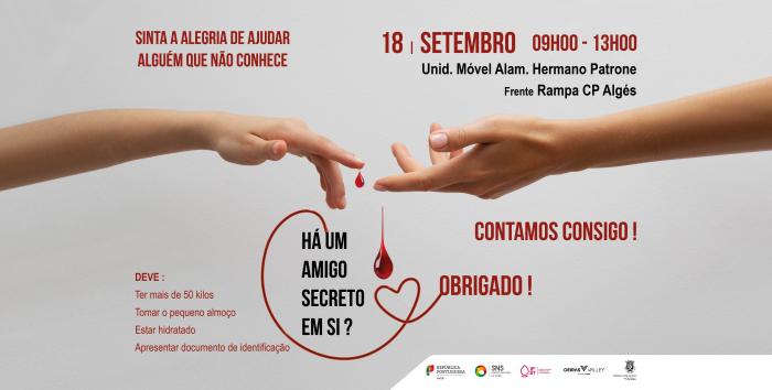 Colheita de Sangue – Unidade Móvel Alameda Hermano Patrone