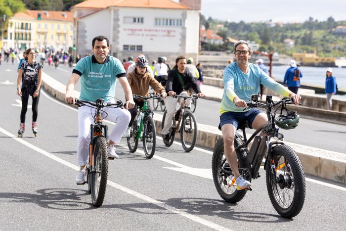 Oeiras, Lisboa e Cascais celebram o Dia Mundial da Atividade Física com sucesso na Avenida Marginal