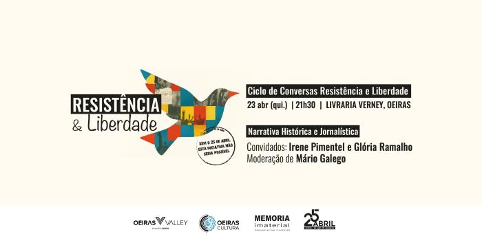 6ª sessão do ciclo de conversas 'Resistência e Liberdade'