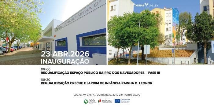 Oeiras inaugura novas infraestruturas em Porto Salvo