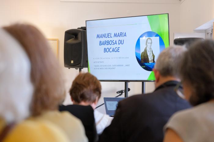 Livraria Verney recebeu homenagem a Bocage