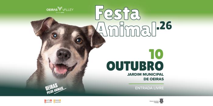Festa Animal ‘26 vai a Oeiras