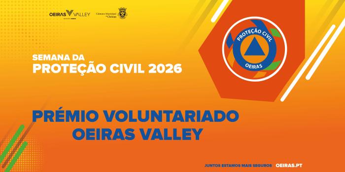 Candidaturas abertas | Prémio Voluntariado Oeiras Valley