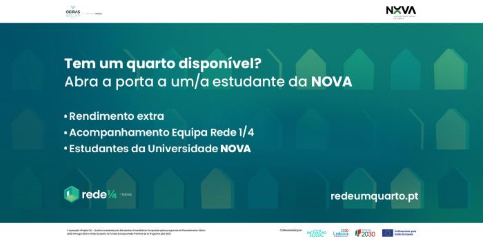Universidade NOVA de Lisboa reforça apelo a anfitriões para alojamento acessível a estudantes deslocados