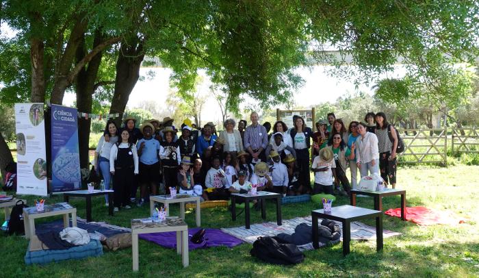 Oeiras Experimenta recebe estudantes da Associação Cultural Moinho da Juventude e representantes da Embaixada de Cabo Verde