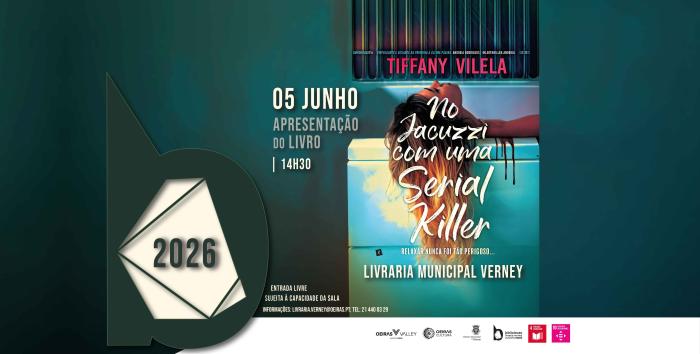 Apresentação do livro 'No Jacuzzi com uma Serial Killer'