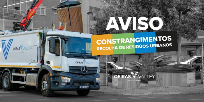 Aviso | Greve recolha de resíduos urbanos (3 de junho)