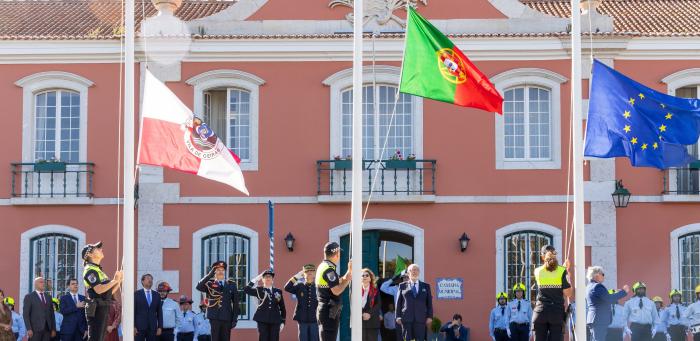 Hastear da bandeira marcou o início das comemorações dos 267 anos do Município