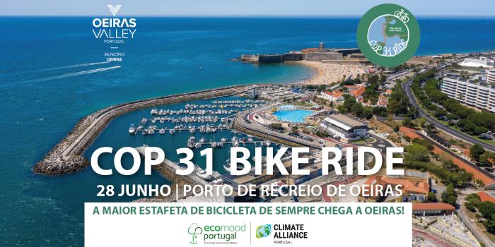 COP Bike Ride parte de Oeiras já este domingo