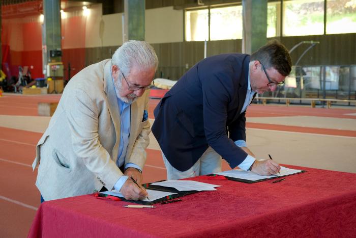 Oeiras e IPDJ assinam protocolo de cooperação para reabilitação do Centro Desportivo Nacional do Jamor