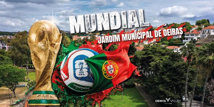 Fan Zone Oeiras Valley no Jardim Municipal de Oeiras