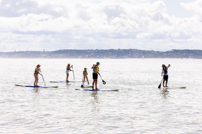 Experimenta dos Jogos de Oeiras desafiou participantes no Stand Up Paddle