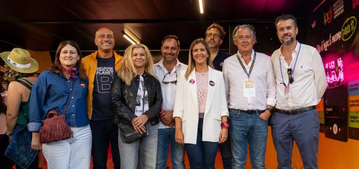 Ministra da Cultura, Juventude e Desporto visita o NOS Alive em Oeiras