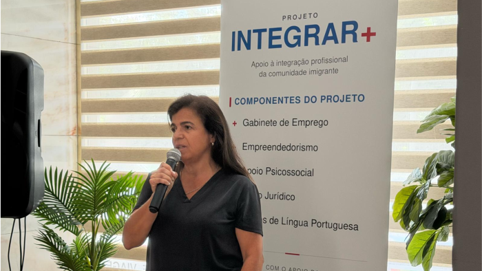 Inauguração do Gabinete de Emprego da Associação de Imigrantes Mundo Feliz